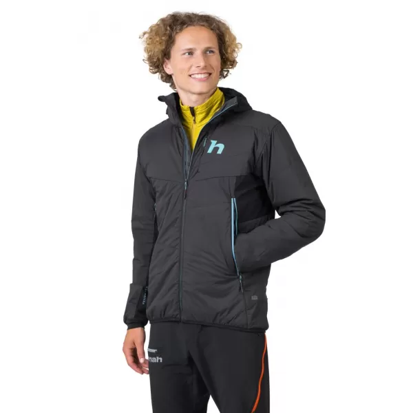  Pánska bunda HANNAH KECHU HOODY ANTHRACITE 