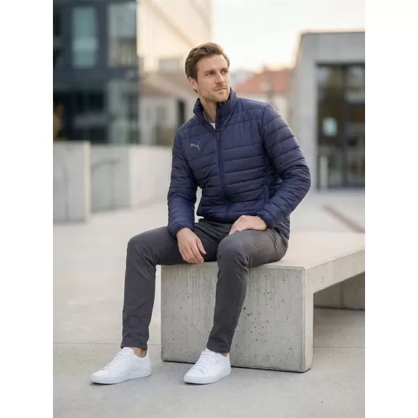  Pánska bunda PUMA TEAMLIGA LIGHT JACKET 657617-06 BLUE 
