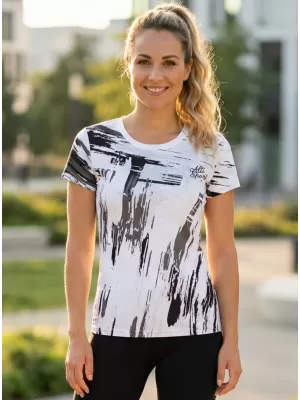 Dámske prémiové funkčné tričko ALTISPORT VOJ/ALW010TR01 BIELA