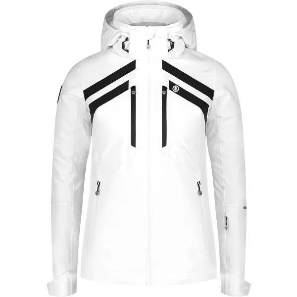  Dámska lyžiarska bunda NORDBLANC CREVASSE NBWJL7932 biela 