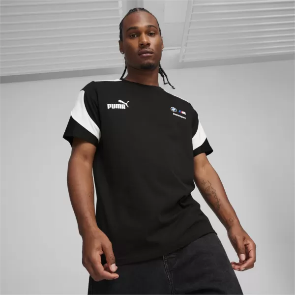  Pánske tričko PUMA BMW MMS MT7+ TEE 624141-01 BLACK 