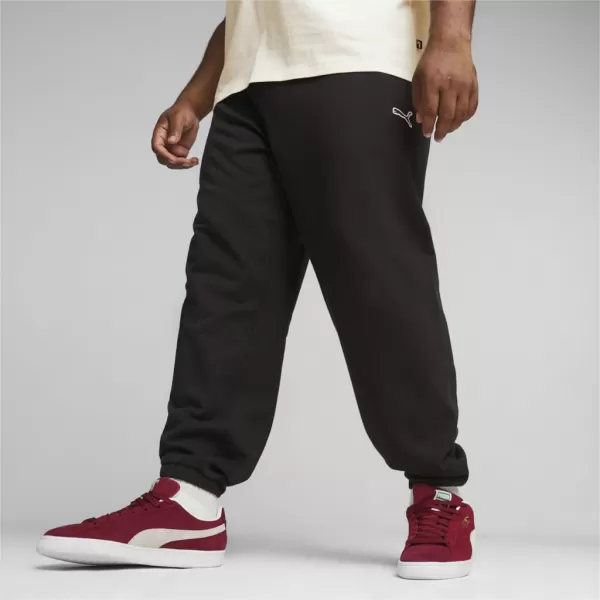  Pánske tepláky PUMA BETTER ESSENTIALS SWEATPANTS 675980-01 BLACK 