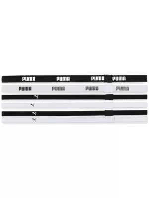 Dámska čelenka PUMA AT SPORTBANDS (6PCS) 053452-09 BLACK