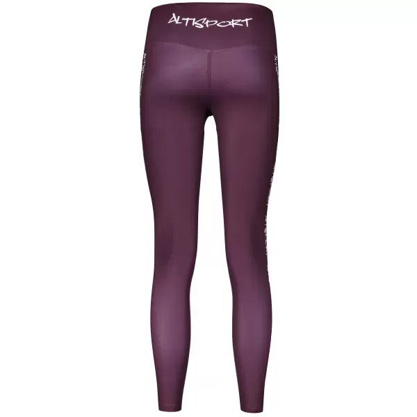  Dámske dlhé legíny premium ALTISPORT VOJ/ALW021LEG01 fialová 