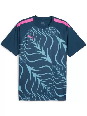 Pánske tričko PUMA INDIVIDUALLIGA GRAPHIC JERSEY 658984-56 BLUE