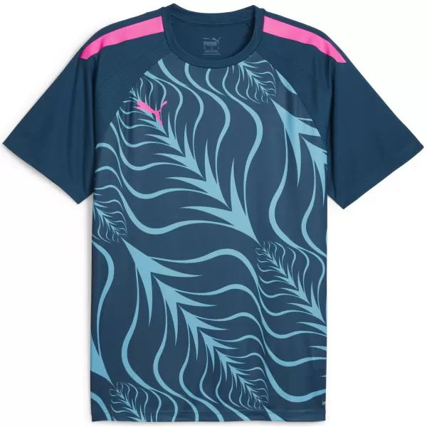  Pánske tričko PUMA INDIVIDUALLIGA GRAPHIC JERSEY 658984-56 BLUE 