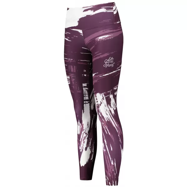  Dámske dlhé legíny premium ALTISPORT VOJ/ALW010LEG01 fialová 