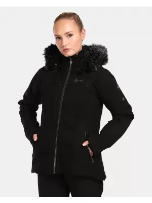 Dámska lyžiarska bunda KILPI EMILIN-W UL0110KI čierna