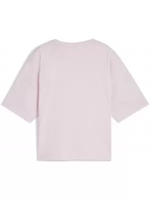 Dámske tričko PUMA ESS CROPPED LOGO TEE 586866-60 PURPLE