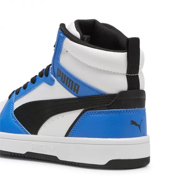  Detské topánky PUMA REBOUND V6 MID JR 393831-06 WHITE 