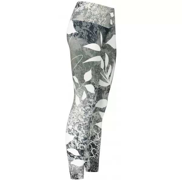  Dámske dlhé legíny premium ALTISPORT VOJ/ALW020LEG01 ČIERNOBIELA 