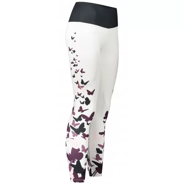  Dámske dlhé legíny premium ALTISPORT VOJ/ALW022LEG01 biela 