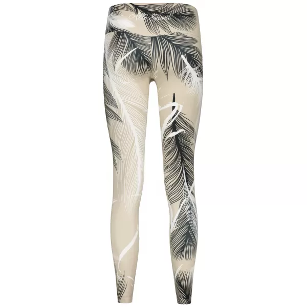  Dámske dlhé legíny premium ALTISPORT VOJ/ALW001LEG01 hnedá 