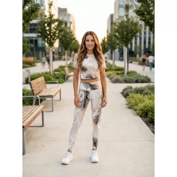  Dámske dlhé legíny premium ALTISPORT VOJ/ALW001LEG01 hnedá 