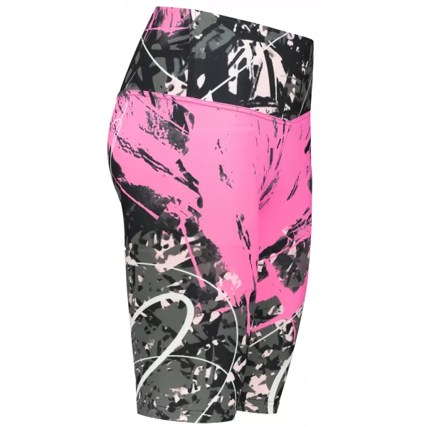  Dámské legíny nad kolena premium ALTISPORT VOJ/ALW018LEG02 ČERNORŮŽOVÁ 