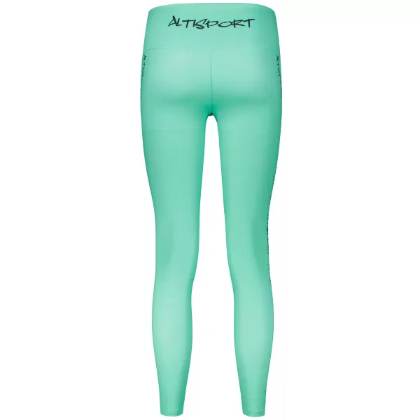  Dámske dlhé legíny premium ALTISPORT VOJ/ALW021LEG01 TYRKYSOVÁ 