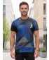 Pánske funkčné tričko premium plus ALTISPORT VOJ/ALM007TR02 TMAVO modrá