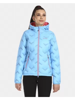 Dámska páperová bunda KILPI ALBERTA-W UL0134KI modrá