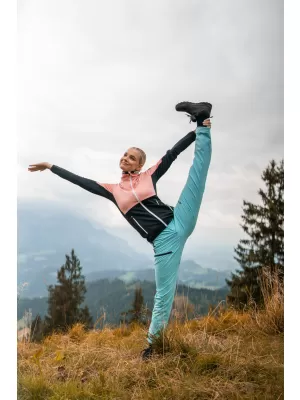 Dámske nepremokavé outdoorové nohavice NORDBLANC PEACEFUL NBFPL7961 SVETLO modrá