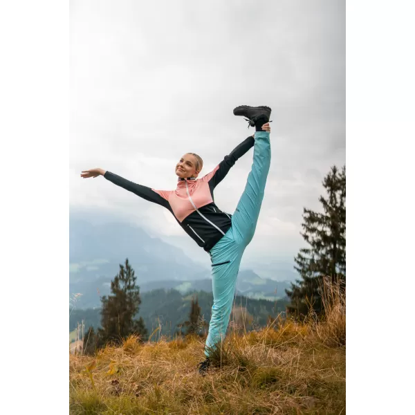  Dámske nepremokavé outdoorové nohavice NORDBLANC PEACEFUL NBFPL7961 SVETLO modrá 