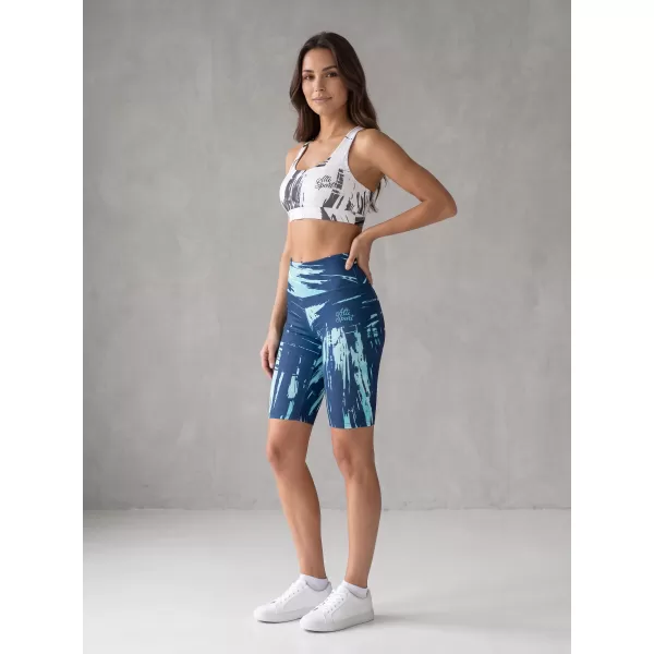  Dámské legíny nad kolena premium ALTISPORT VOJ/ALW010LEG02 KRÁLOVSKÁ MODRÁ 