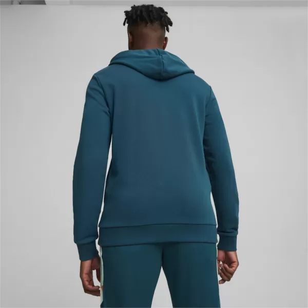  Pánska mikina PUMA NJR CREATIVITY LOGO HOODY 658955-13 MODRÁ 
