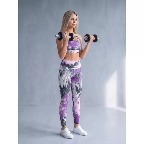 Dámska športová podprsenka premium ALTISPORT VOJ/ALW016POD01 fialová 