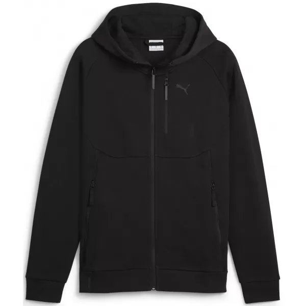  Pánska mikina PUMA PUMATECH FULL-ZIP HOODIE 624385-01 BLACK 