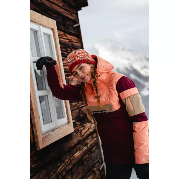  Dámska čiapka NORDBLANC KNIT NBWHK7795 červená 