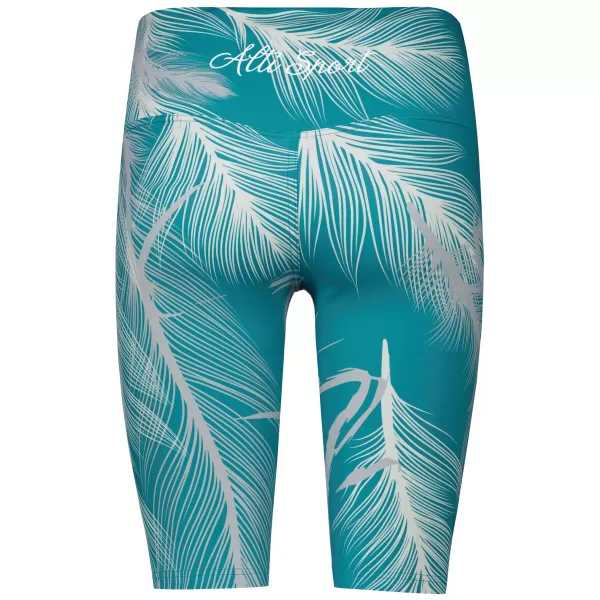  Dámske legíny nad kolená premium ALTISPORT VOJ/ALW001LEG02 EMERALD 