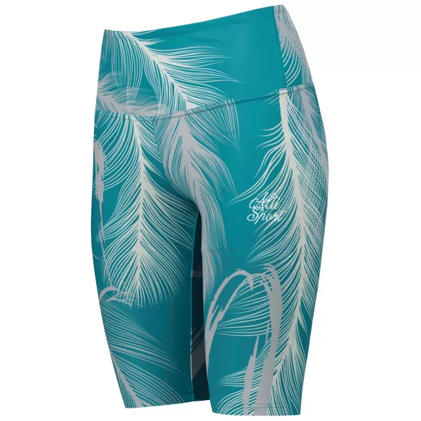 Dámske legíny nad kolená premium ALTISPORT VOJ/ALW001LEG02 EMERALD 