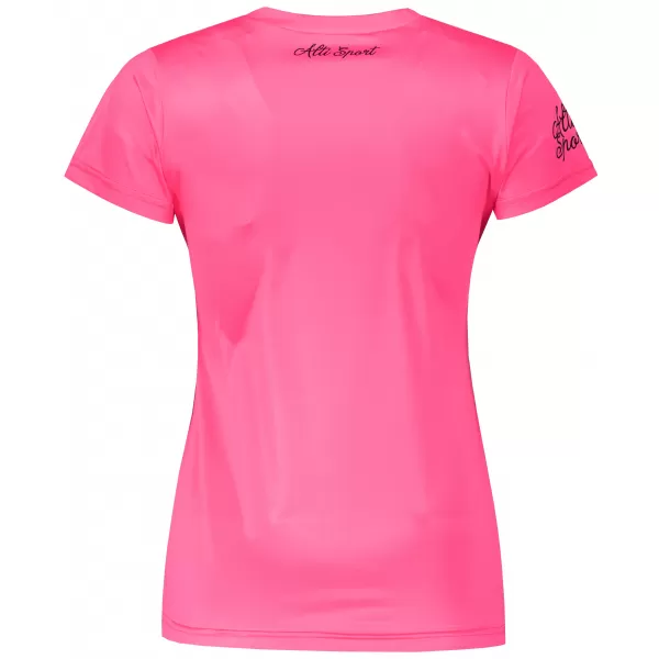  Dámske funkčné tričko premium ALTISPORT VOJ/ALW000TR01 FLUO PINK 