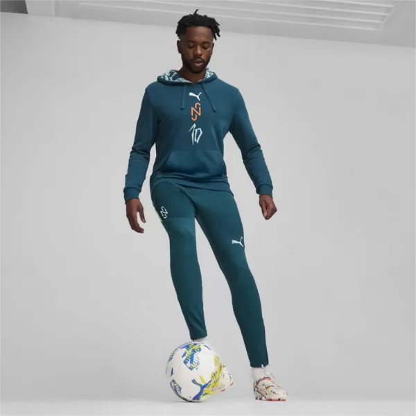 Pánska mikina PUMA NJR CREATIVITY LOGO HOODY 658955-13 MODRÁ 