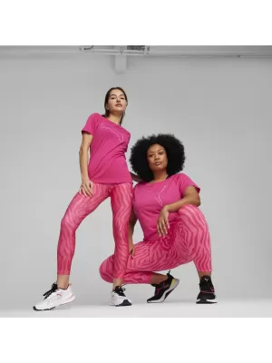Dámske tričko PUMA TRAIN FAV JERSEY CAT TEE 522420-48 PINK