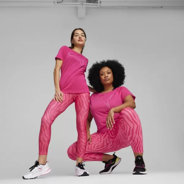  Dámske tričko PUMA TRAIN FAV JERSEY CAT TEE 522420-48 PINK 