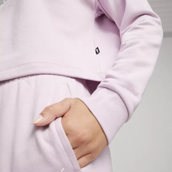  Dámska mikina PUMA ESS CROPPED LOGO HOODIE TR 586870-60 PINK 