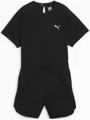 Dámsky overal PUMA HER SHORT JUMPSUIT 677891-01 BLACK