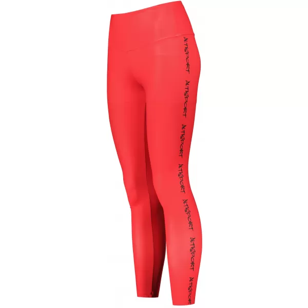  Dámske dlhé legíny premium ALTISPORT VOJ/ALW021LEG01 červená 