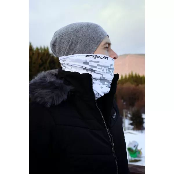  Nákrčník ALTISPORT VOJ/ALU011NAK01 BIELOŠEDÁ 