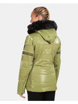 Dámska lyžiarska bunda KILPI DALILA-W UL0132KI zelená