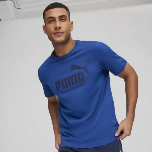  Pánske tričko PUMA ESS LOGO TEE 586667-59 BLUE 