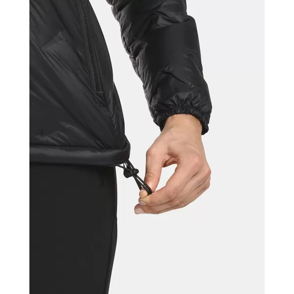  Dámska zateplená bunda KILPI PAPILON-W UL0153KI čierna 