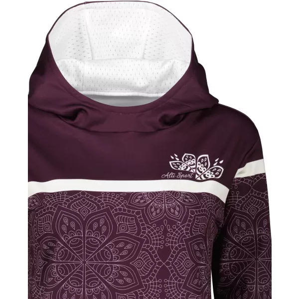  Dámska mikina premium ALTISPORT VOJ/ALW023MI01 fialová 