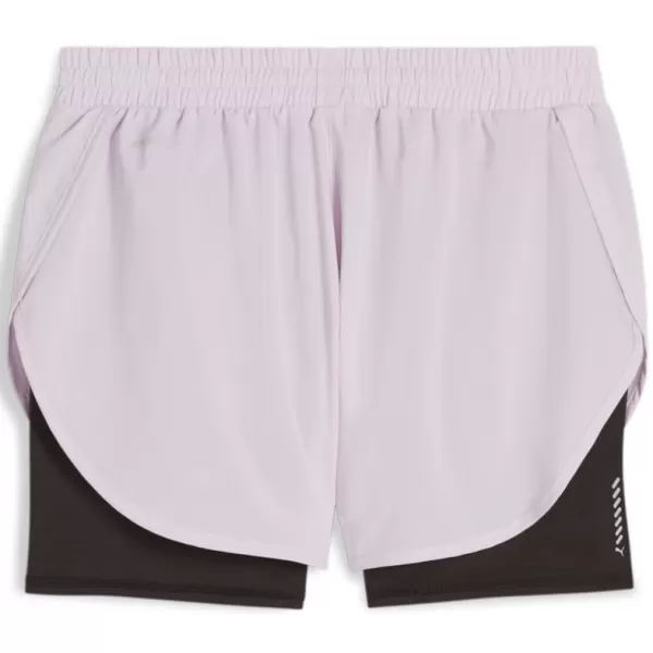  Dámske šortky PUMA RUN FAV WOVEN 2IN1 SHORT W 523181-60 BLACK 