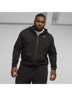 Pánska mikina PUMA BETTER ESSENTIALS FZ HOODIE 675979-01 BLACK