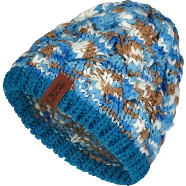  Dámska čiapka NORDBLANC KNIT NBWHK7795 modrá 