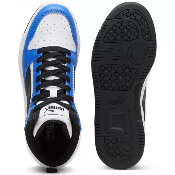  Detské topánky PUMA REBOUND V6 MID JR 393831-06 WHITE 