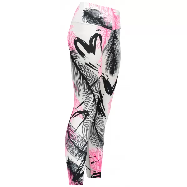  Dámske dlhé legíny premium ALTISPORT VOJ/ALW001LEG01 BIELORUŽOVÁ 
