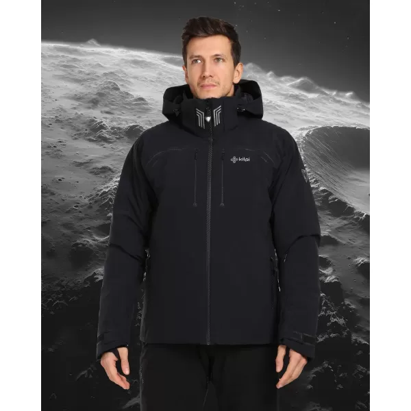  Pánska lyžiarska bunda KILPI LTD ASTER-M UM0141KI ČIERNA 