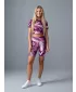 Dámske legíny nad kolená premium ALTISPORT VOJ/ALW001LEG02 FUCHSIOVÁ